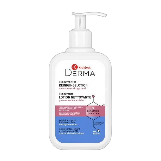 Derma Cleansing Lotion - Hydraterende Reinigingslotion - Hydratante Lotion Nettoyante