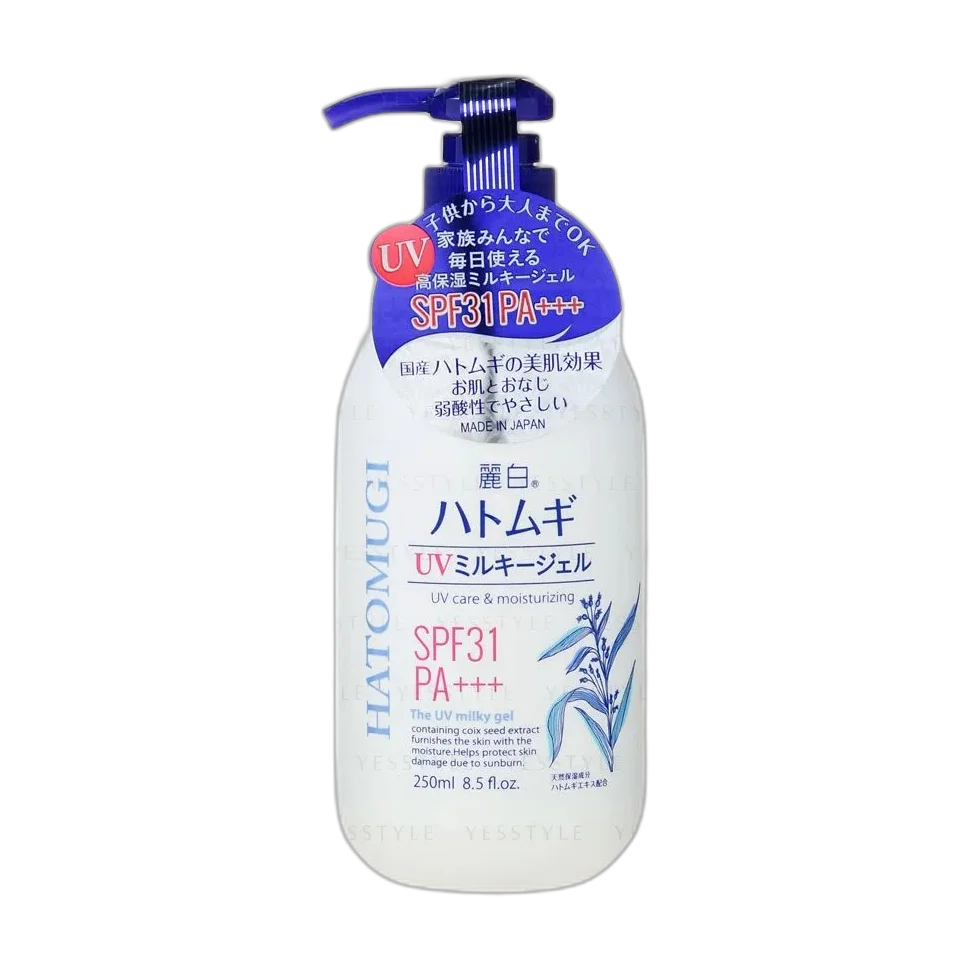Reihaku Hatomugi Uv Milky Gel Spf 31 Pa+++