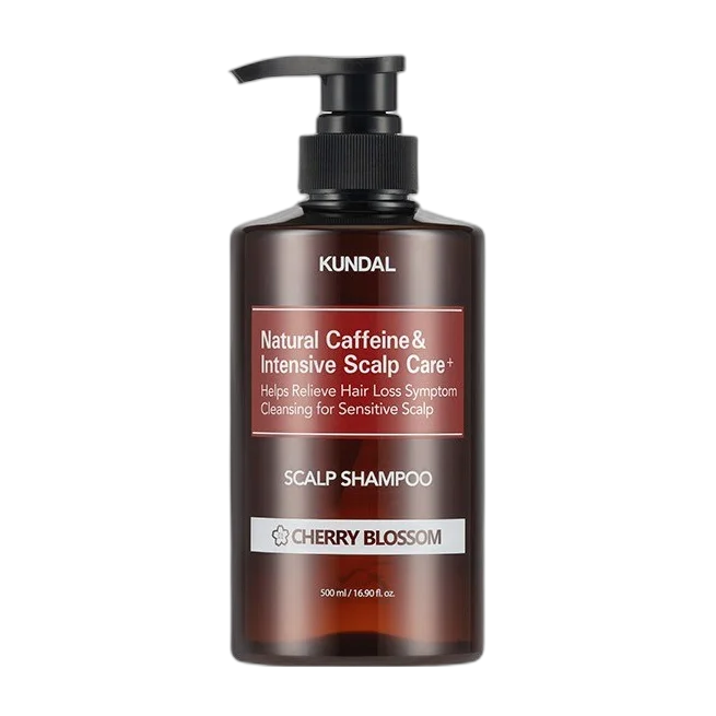 Natural Caffeine & Intensive Scalp Care Cherry Blossom Shampoo
