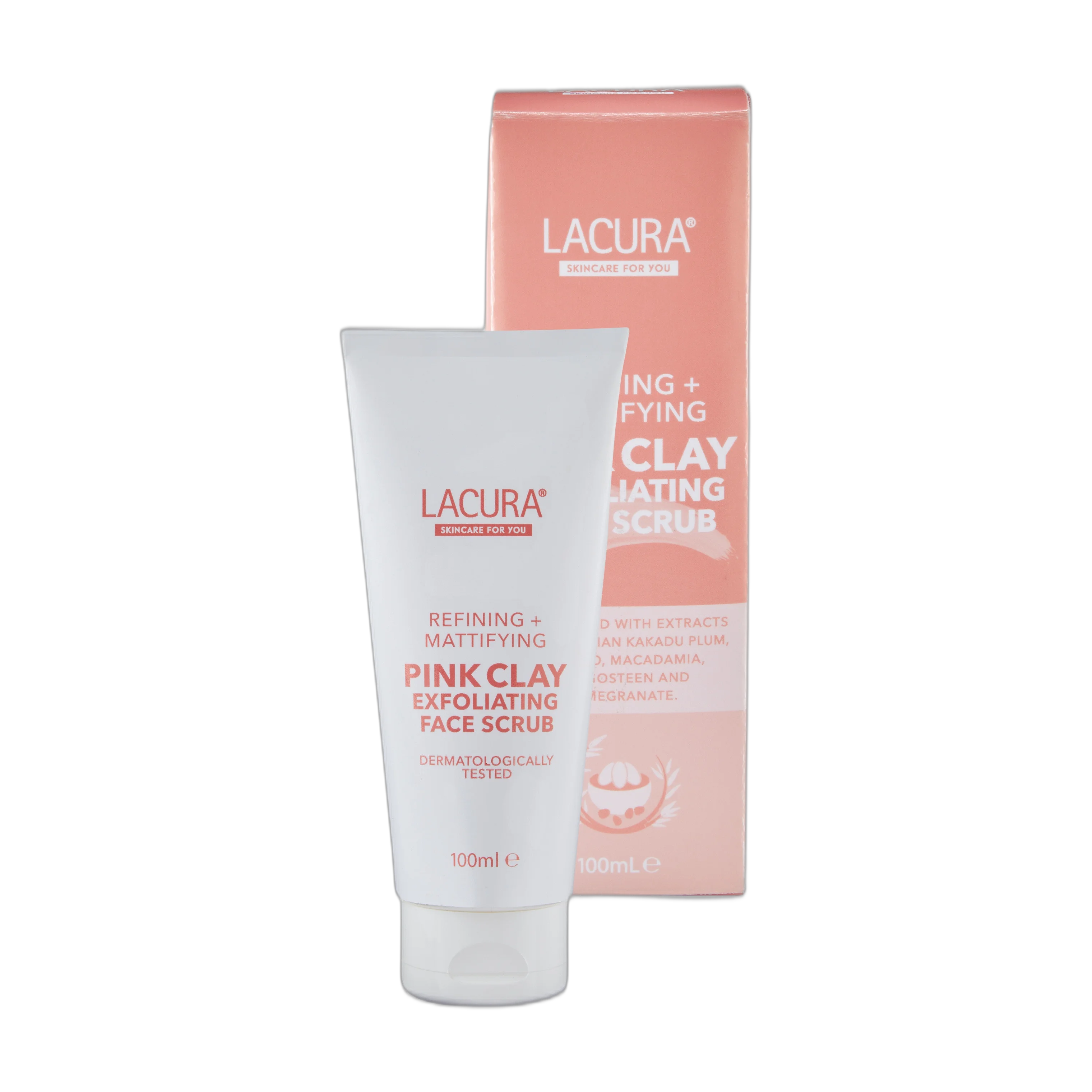 Pink Clay Exfoliating Face Scrub