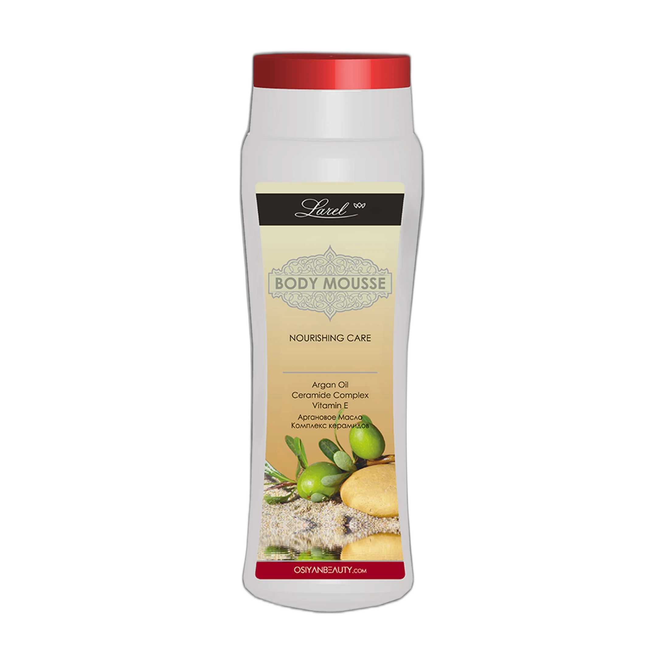 Body Mousse With Argan Oil And Ceramide Complex