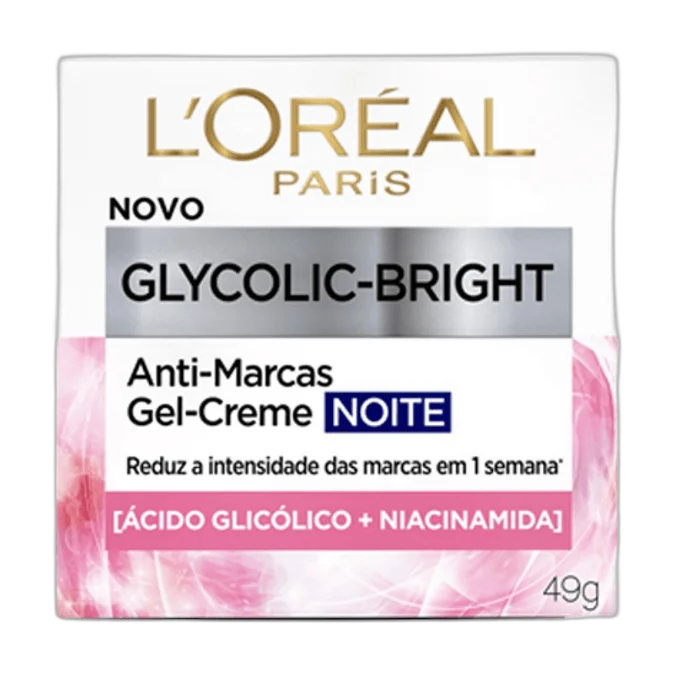 Glycolic-bright Gel-creme Anti-marcas Noite