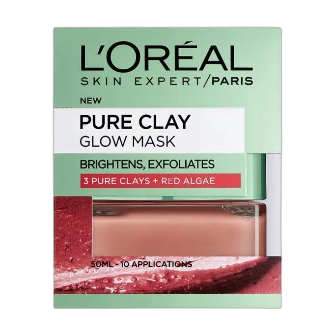 Pure Clay | Glow Mask | Red Algae