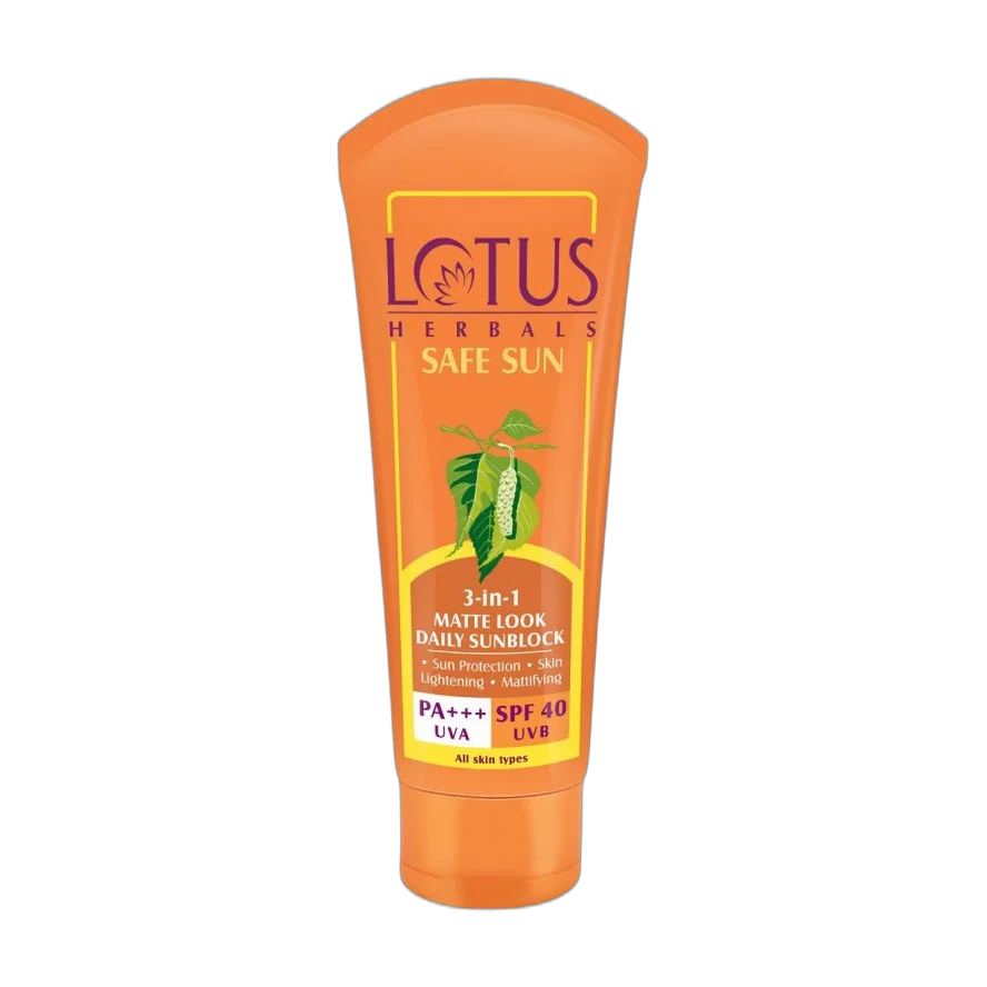 Safe Sun 3-In-1 Matte Look Daily Sunblock SPF 40