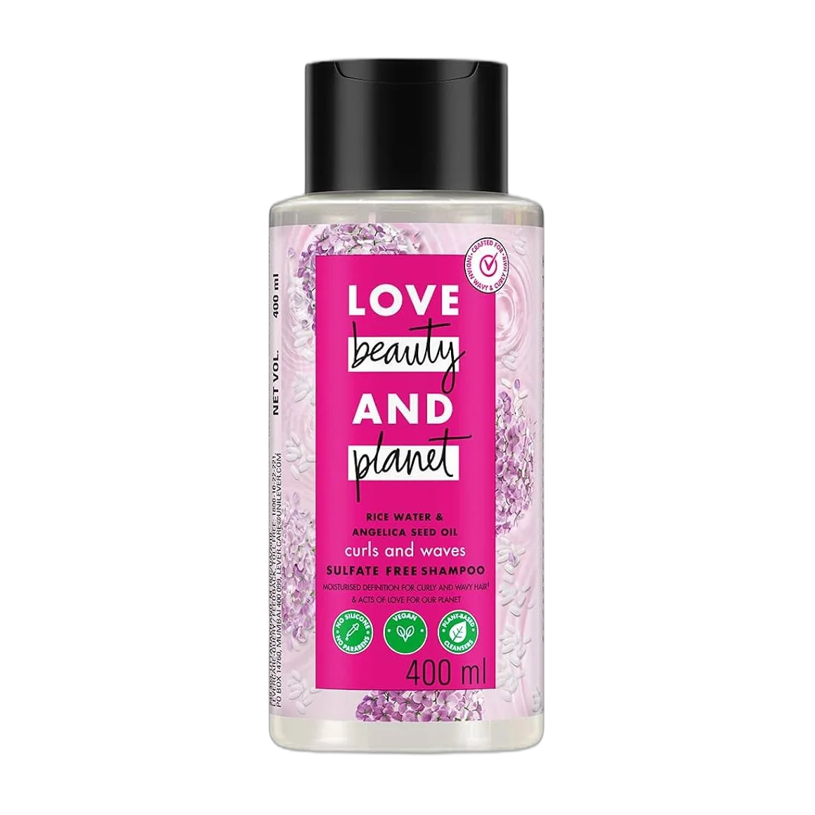 Rice Water & Angelica Seed Oil Silicone-free Curl & Waves Shampoo