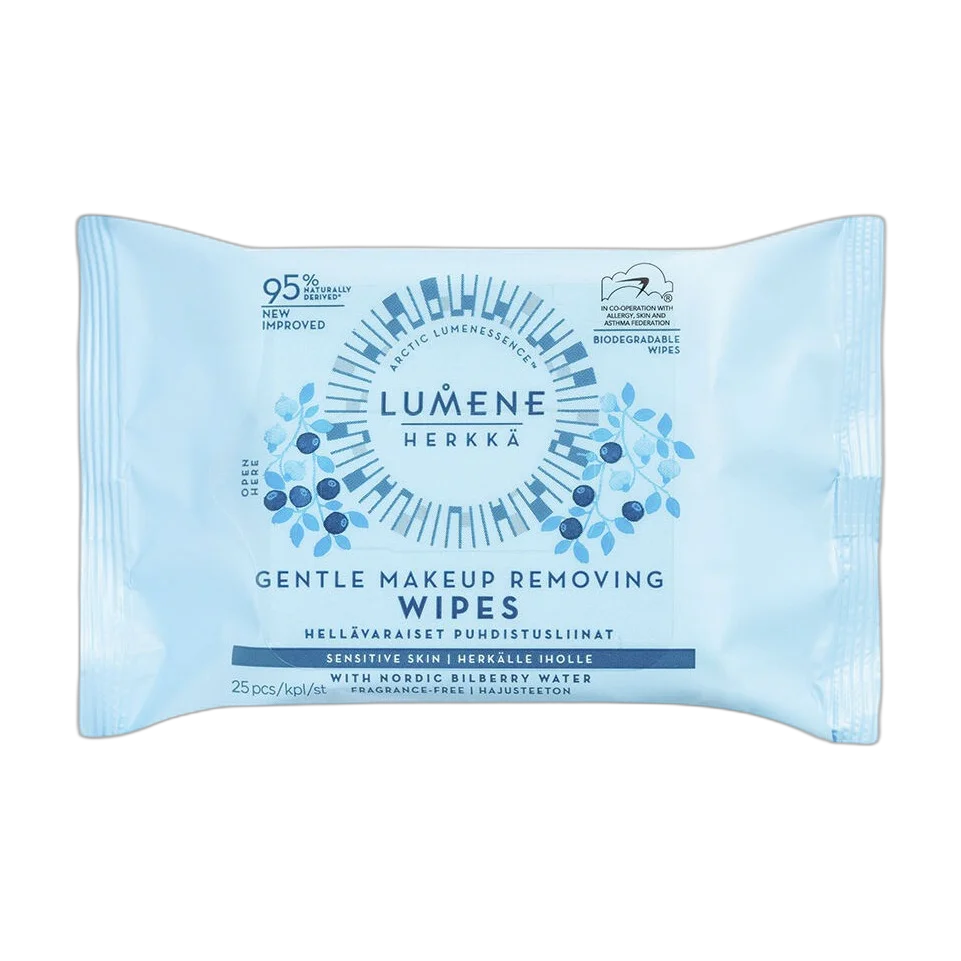 Herkkä Gentle Makeup Removing Wipes