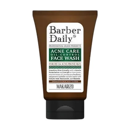 Barber Daily Acne Care Oil-control Face Wash