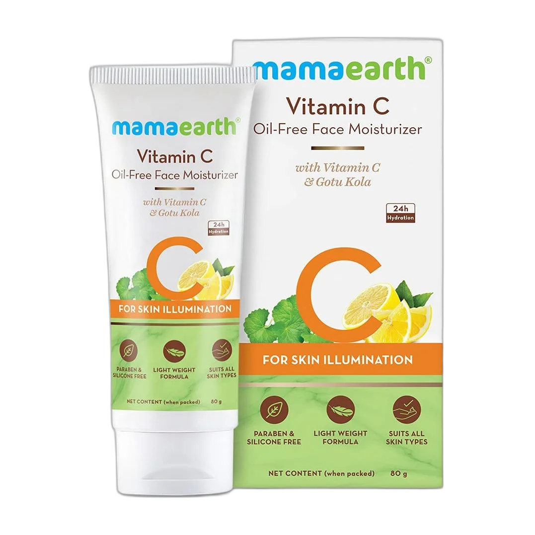 Vitamin C Oil-free Moisturizer For Face With Vitamin C & Gotu Kola For Skin Illumination