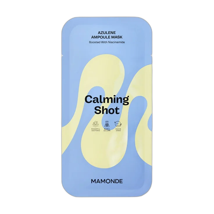 Calming Shot Azulene Ampoule Mask
