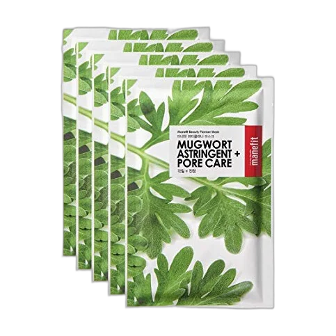 Beauty Planner Mugwort Sheet Mask Set