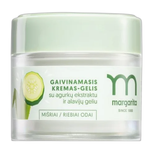 Refreshing Cream-gel With Cucumber Extract And Aloe Vera Gel