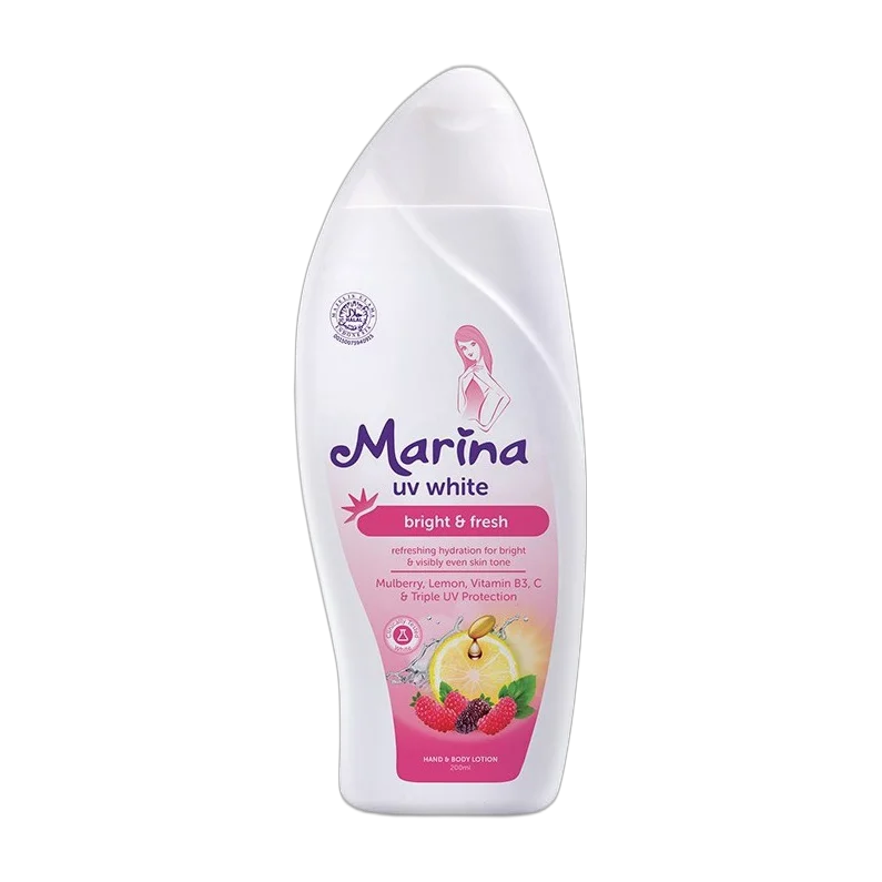 UV White Hand And Body Lotion Bright And Fresh
