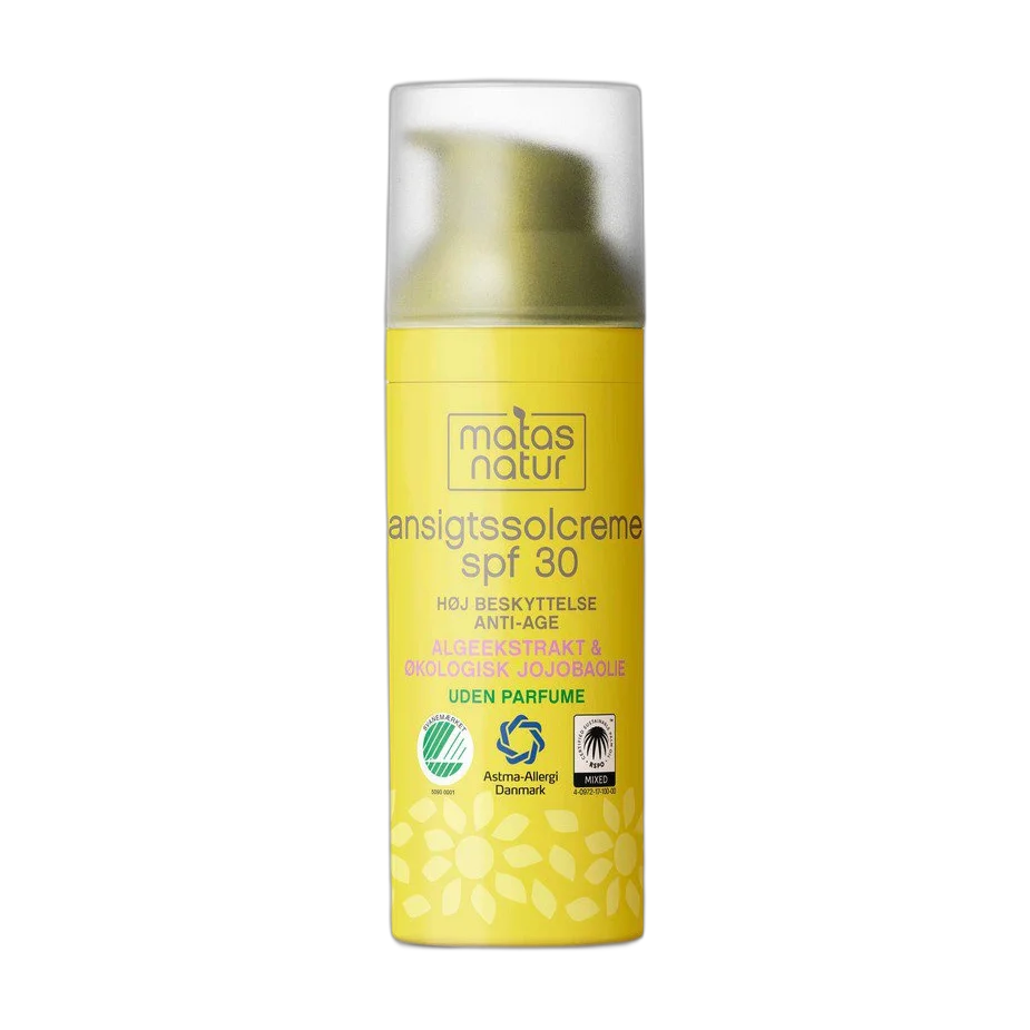 Ansigtssolcreme Spf30
