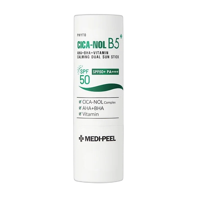 Phyto Cica-Nol B5 AHA + BHA + Vitamin Calming Dual Sun Stick SPF 50+ PA++++
