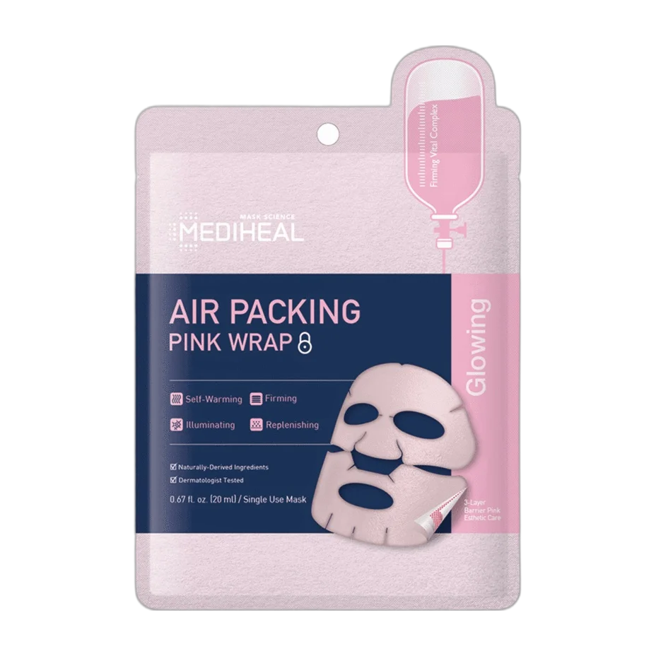 Air Packing Pink Wrap Mask