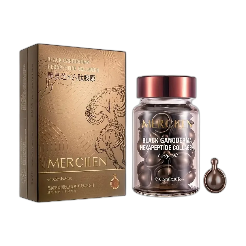 Black Ganoderma Hexapeptide Collagen Lady Oil