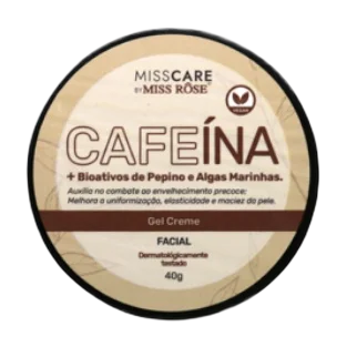 Gel Creme Facial Cafeína