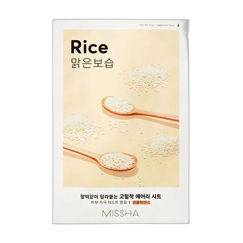 Airy Fit Sheet Mask (Rice)