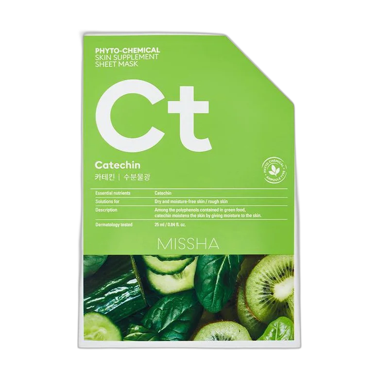 Phyto-Chemical Skin Supplement Sheet Mask - Catechin