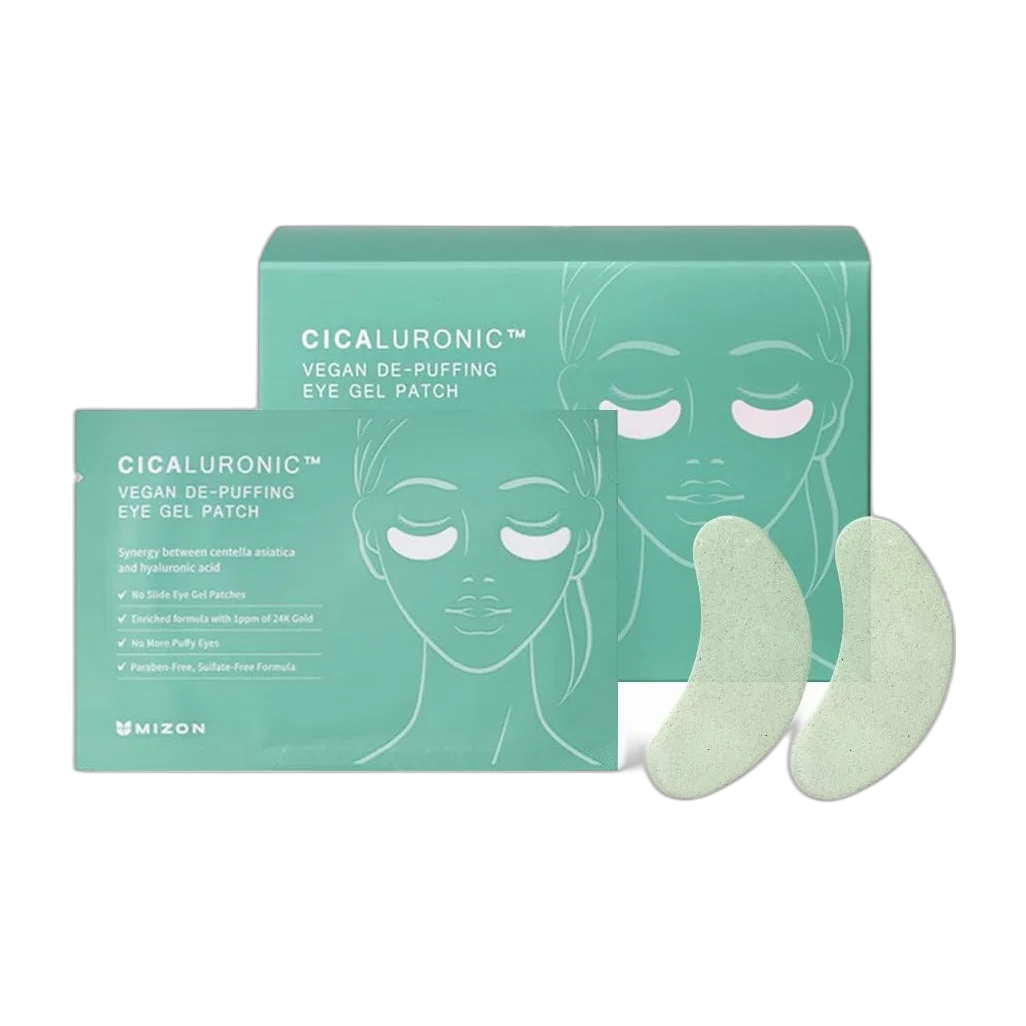 Cicaluronic Vegan De-puffing Eye Gel Patch