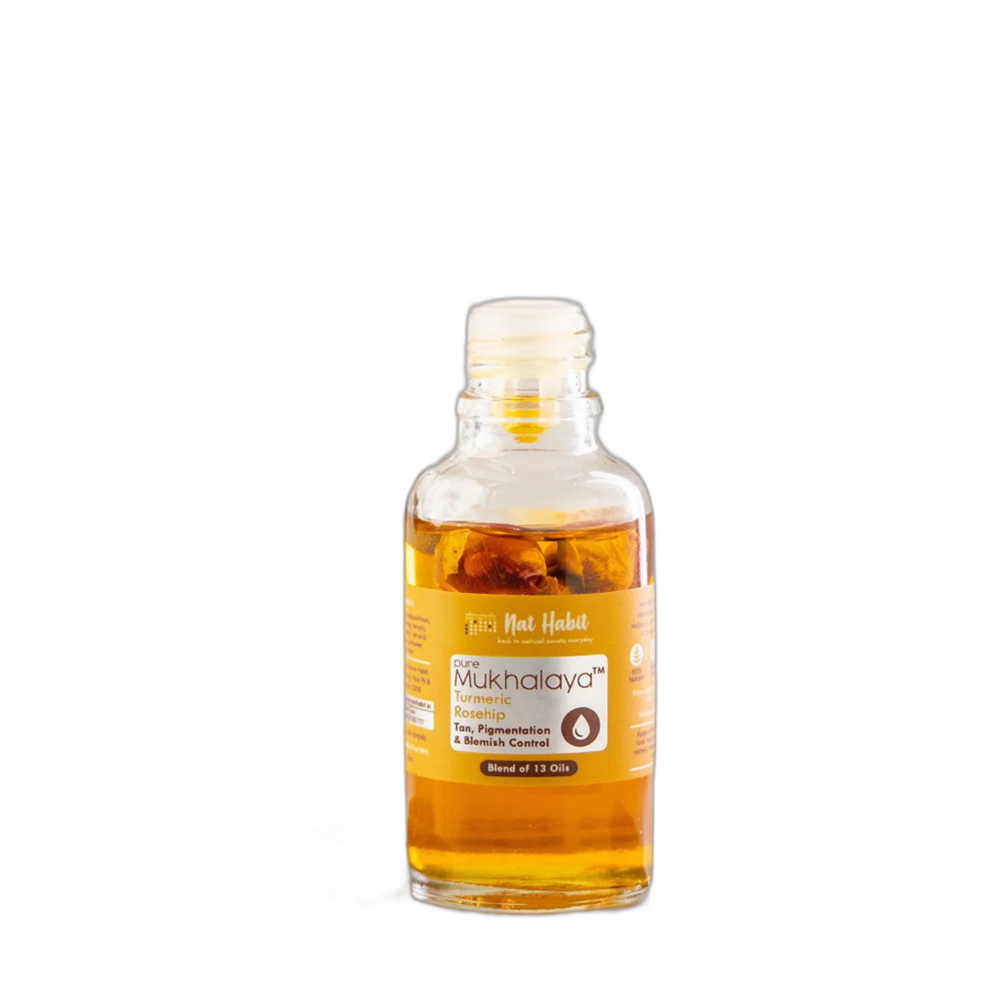 Pure Turmeric Rosehip Mukhalaya Face Oil