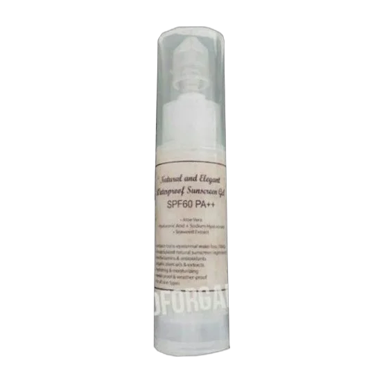 Waterproof Sunblock Gel Spf60 Sunscreen