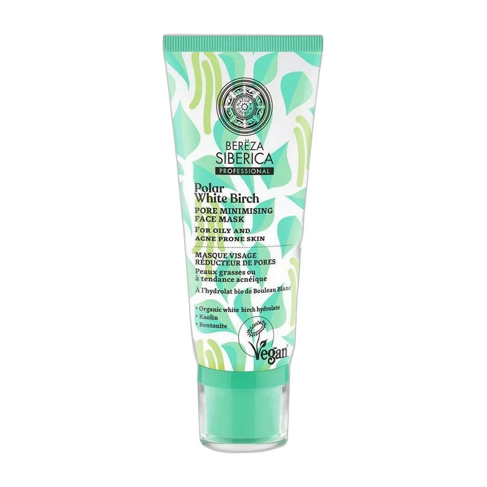 Berëza Siberica Polar White Birch Pore Minimising Face Mask