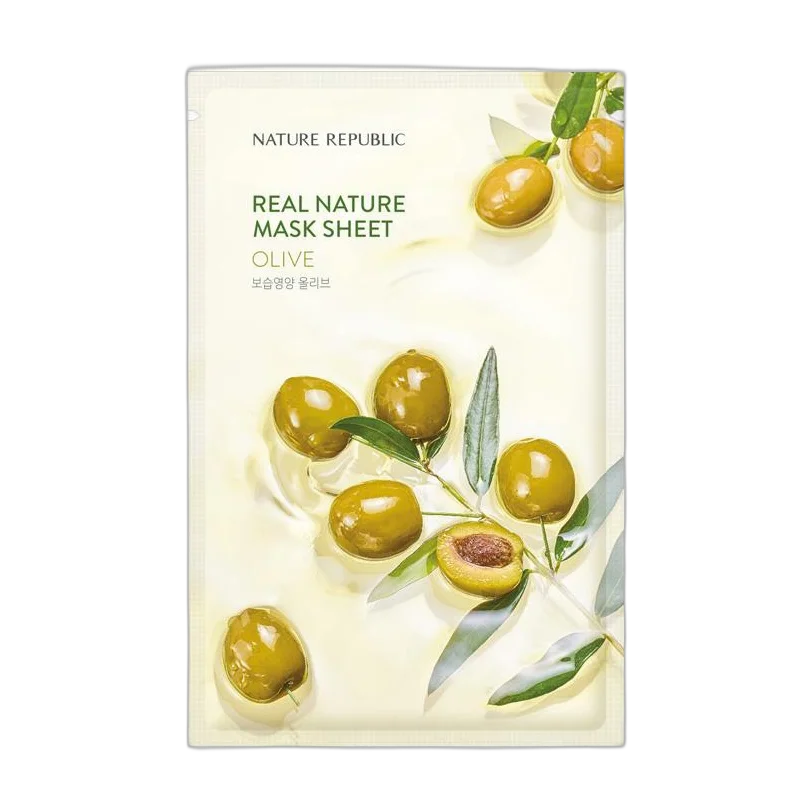 Real Nature Mask Sheet Olive