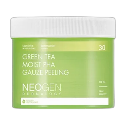 Green Tea Moist PHA Gauze Peeling
