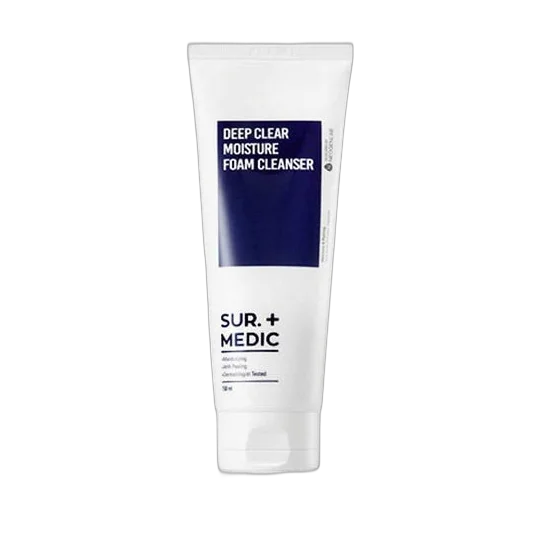 Sur. Medic+ Deep Clear Moisture Foam Cleanser