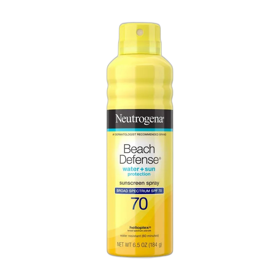 Beach Defense® Water + Sun Protection Sunscreen Spray Broad Spectrum SPF 70