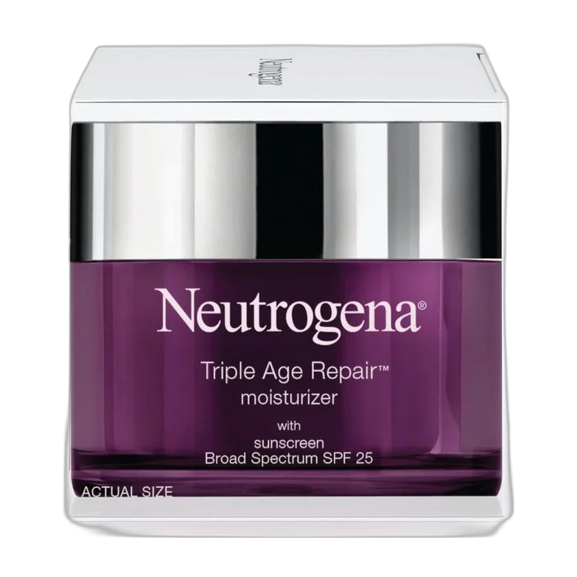 Triple Age Repair Anti-Aging Face Moisturizer With SPF 25 Sunscreen