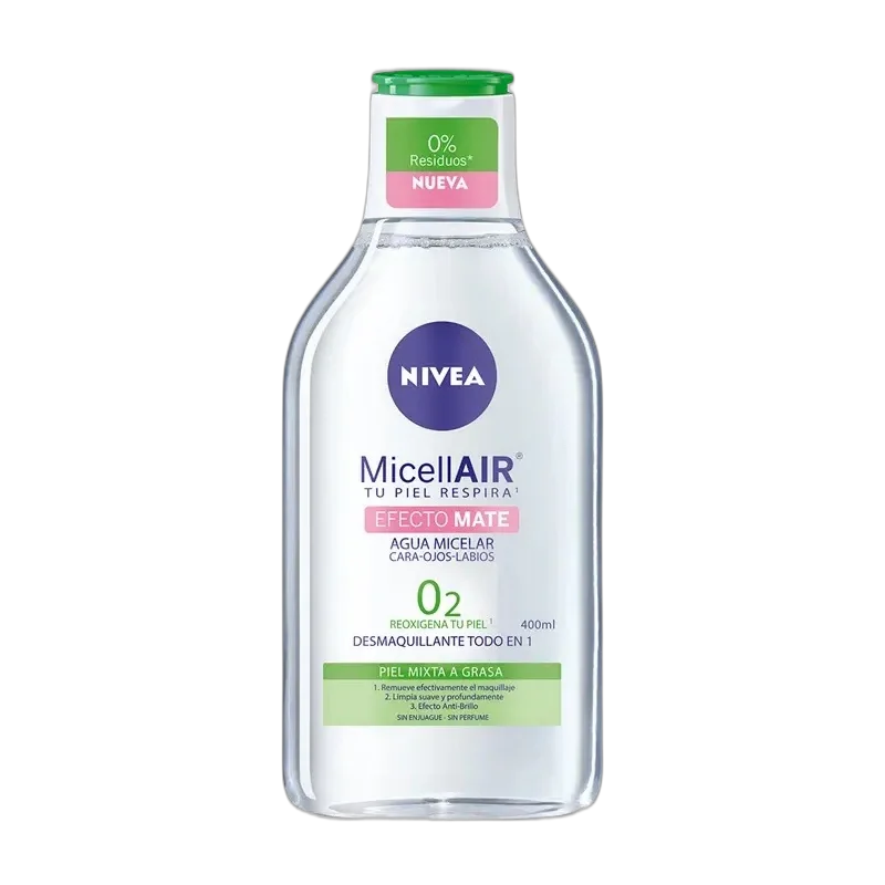 Agua Micelar Efecto Mate Piel Grasa/mixta
