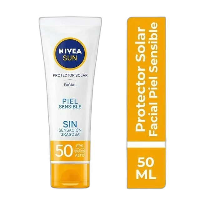 Sun Protector Solar Facial Piel Sensible