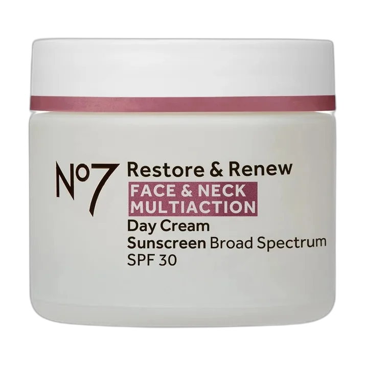 Restore & Renew Face & Neck Multi Action Day Cream Sunscreen Broad Spectrum SPF 30