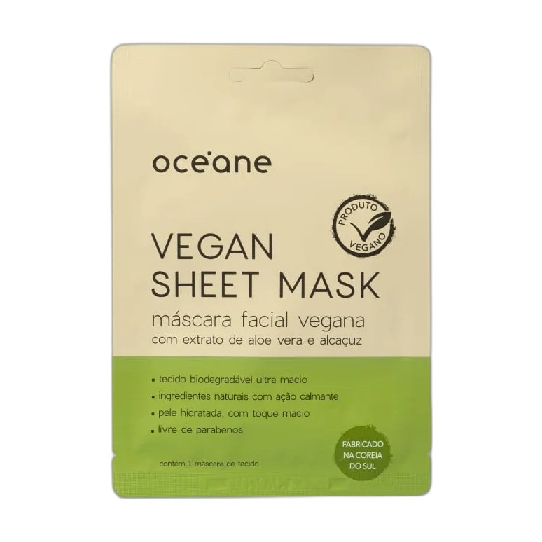 Vegan Sheet Mask - Máscara Facial Vegana