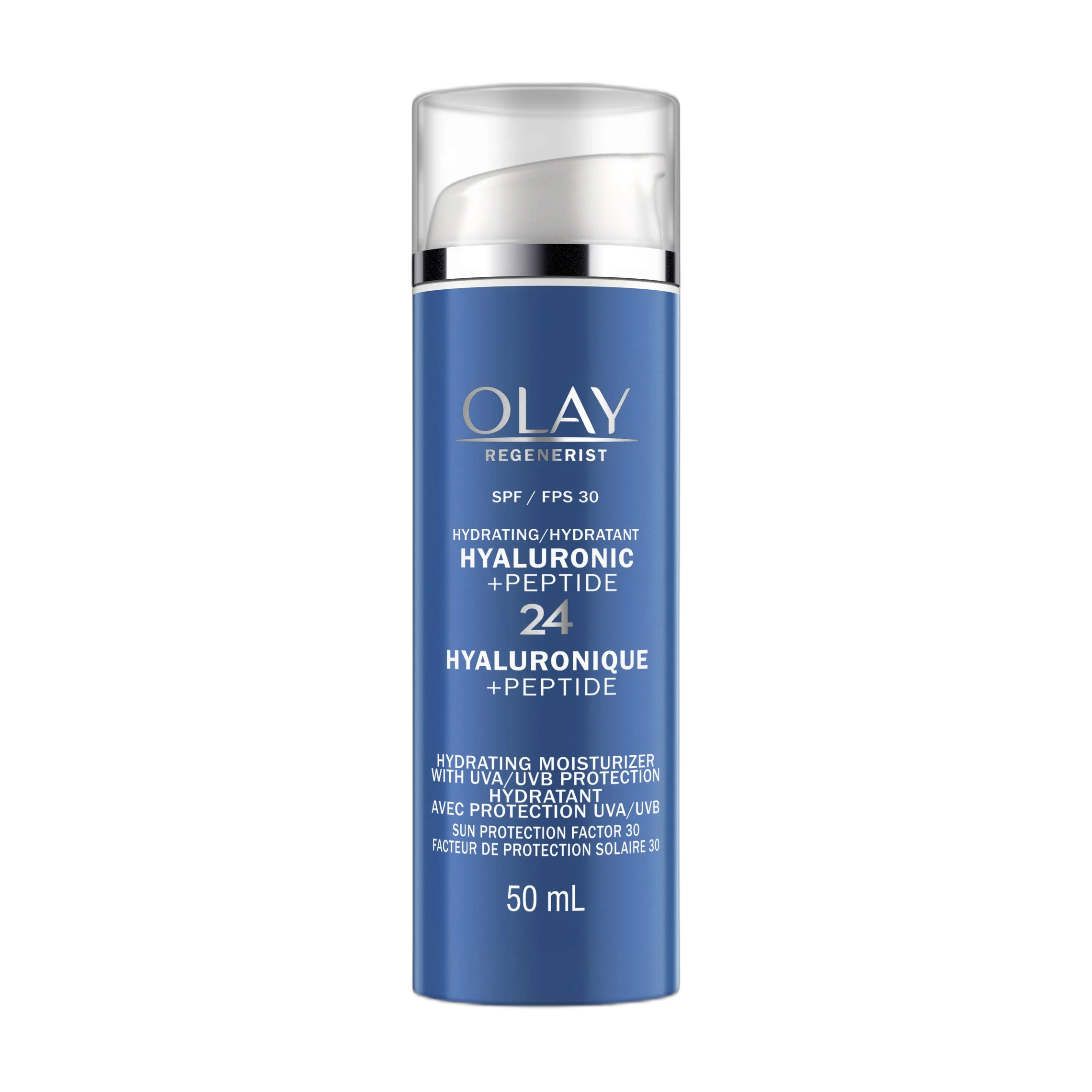 Hyaluronic + Peptide 24 Face Moisturizer SPF 30