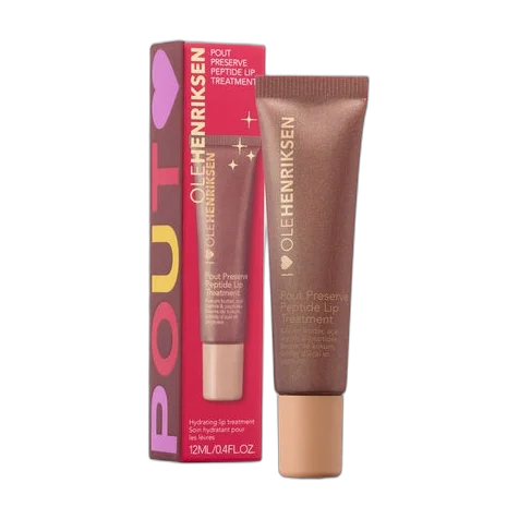 Pout Preserve Hydrating Peptide Lip Treatment Cocoa Crème Glimmer