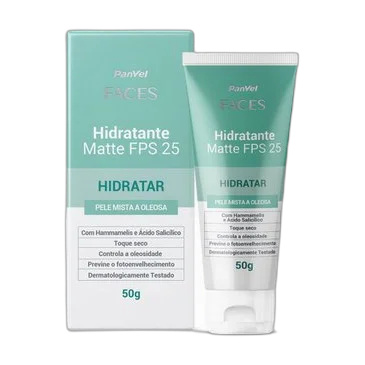 Hidratante Matte Fps25 Panvel Faces