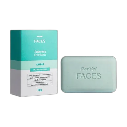 Sabonete Esfoliante Panvel Faces