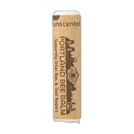 All Natural Handmade Beeswax Based Lip Balm, Unscented