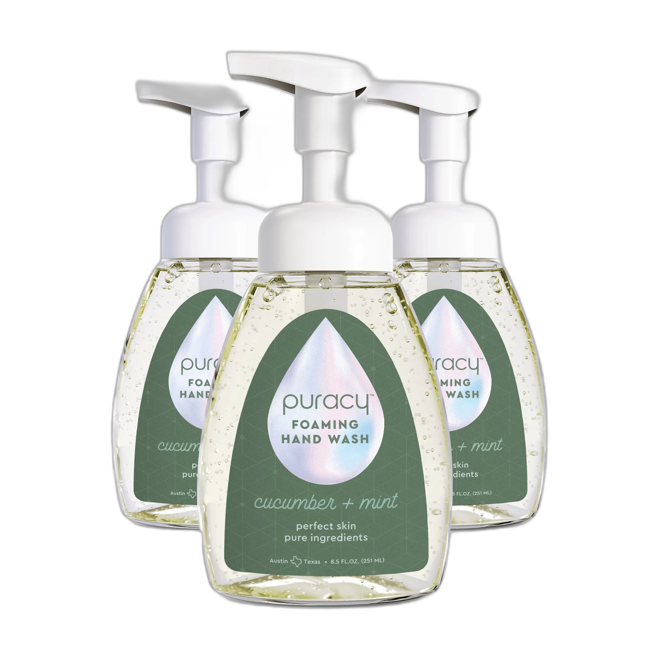 Puracy Foaming Hand Soap Cucumber & Mint