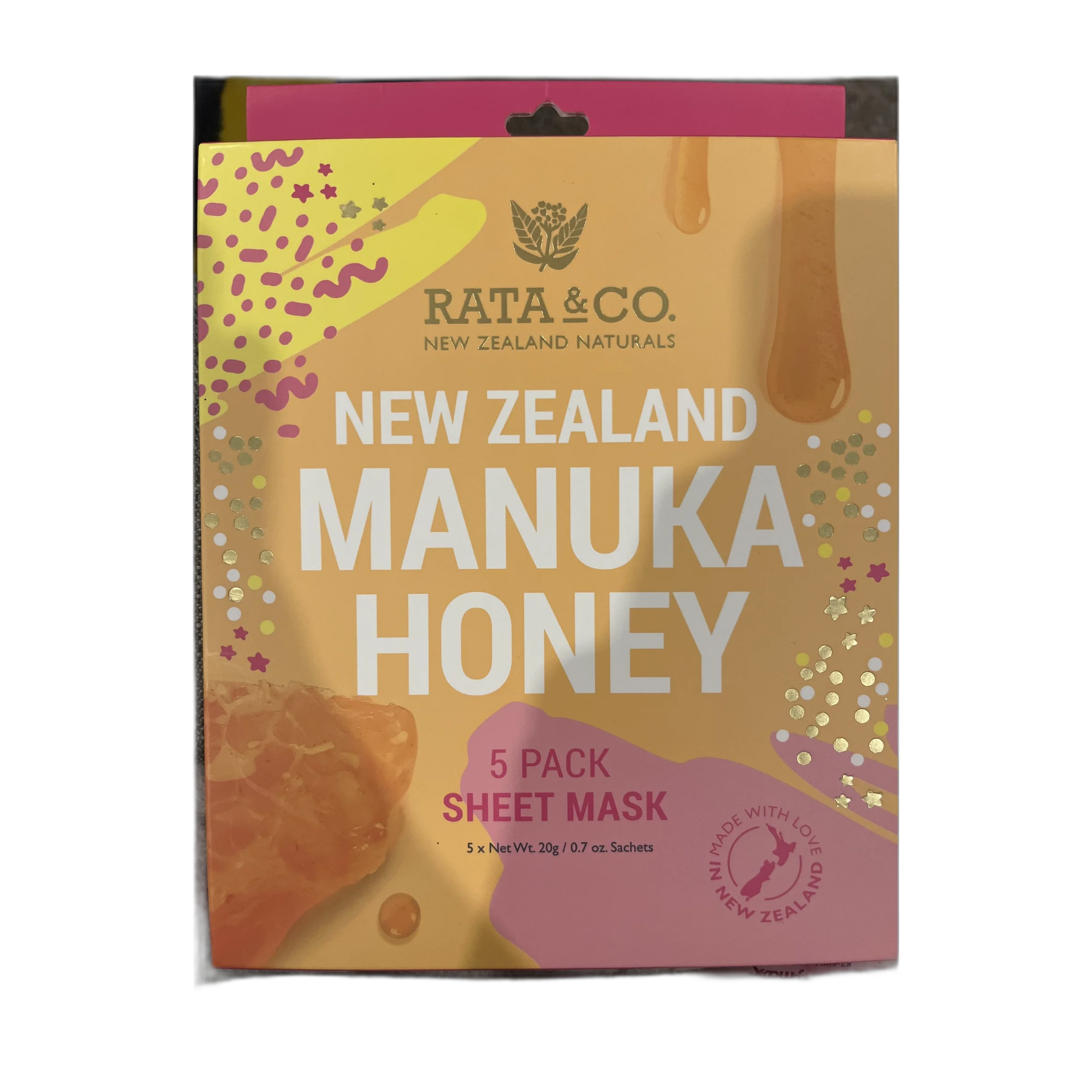 New Zealand Manuka Honey Sheet Mask