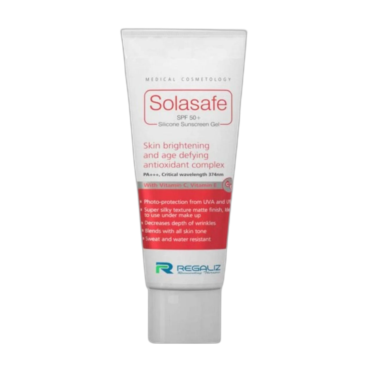 Solasafe SPF 50 Sillocone Sunscreen Gel