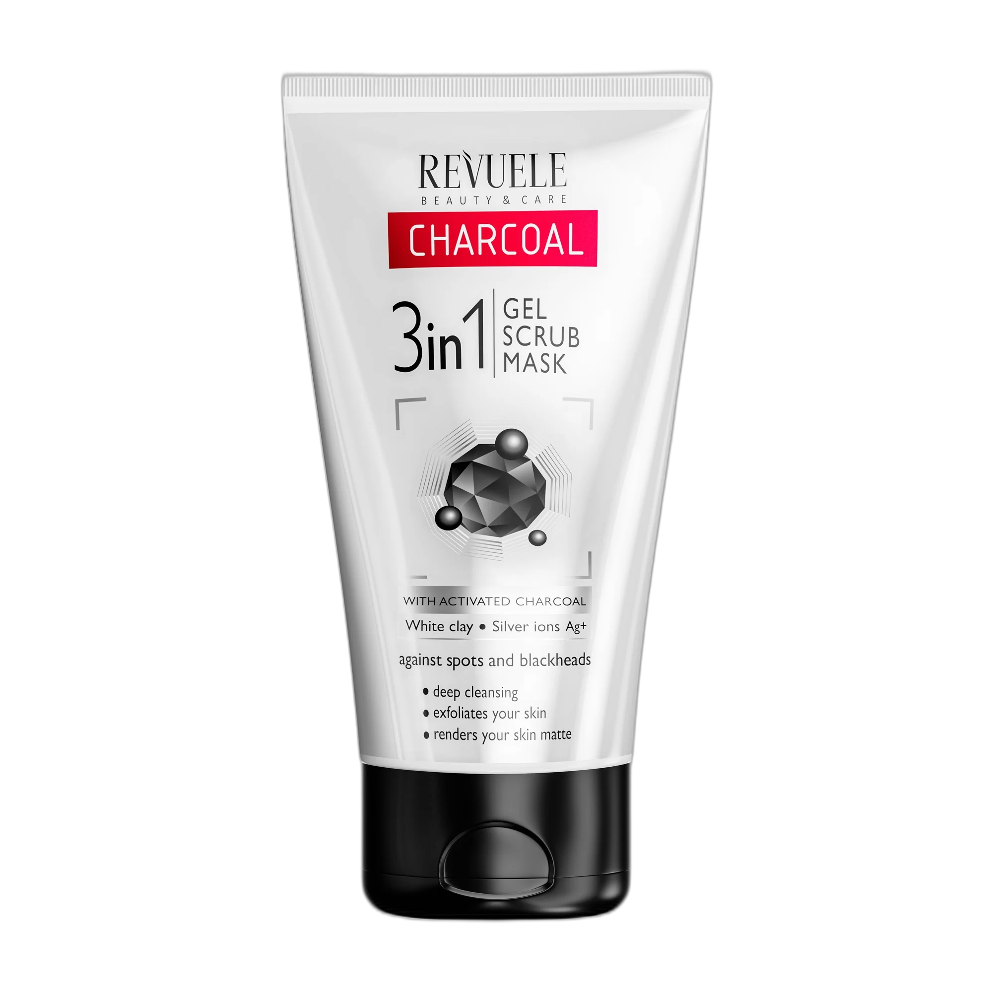Charcoal 3in1 Gel Scrub Mask