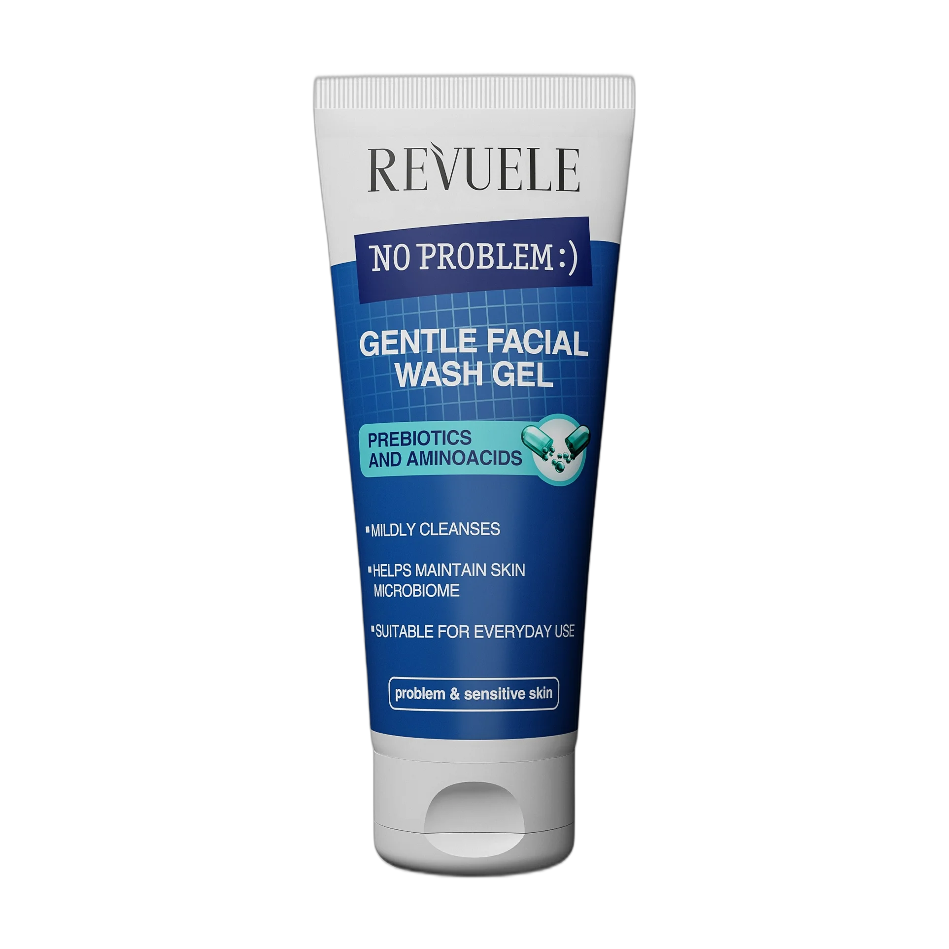 No Problem Gentle Facial Wash Gel Prebiotics And Aminoacids
