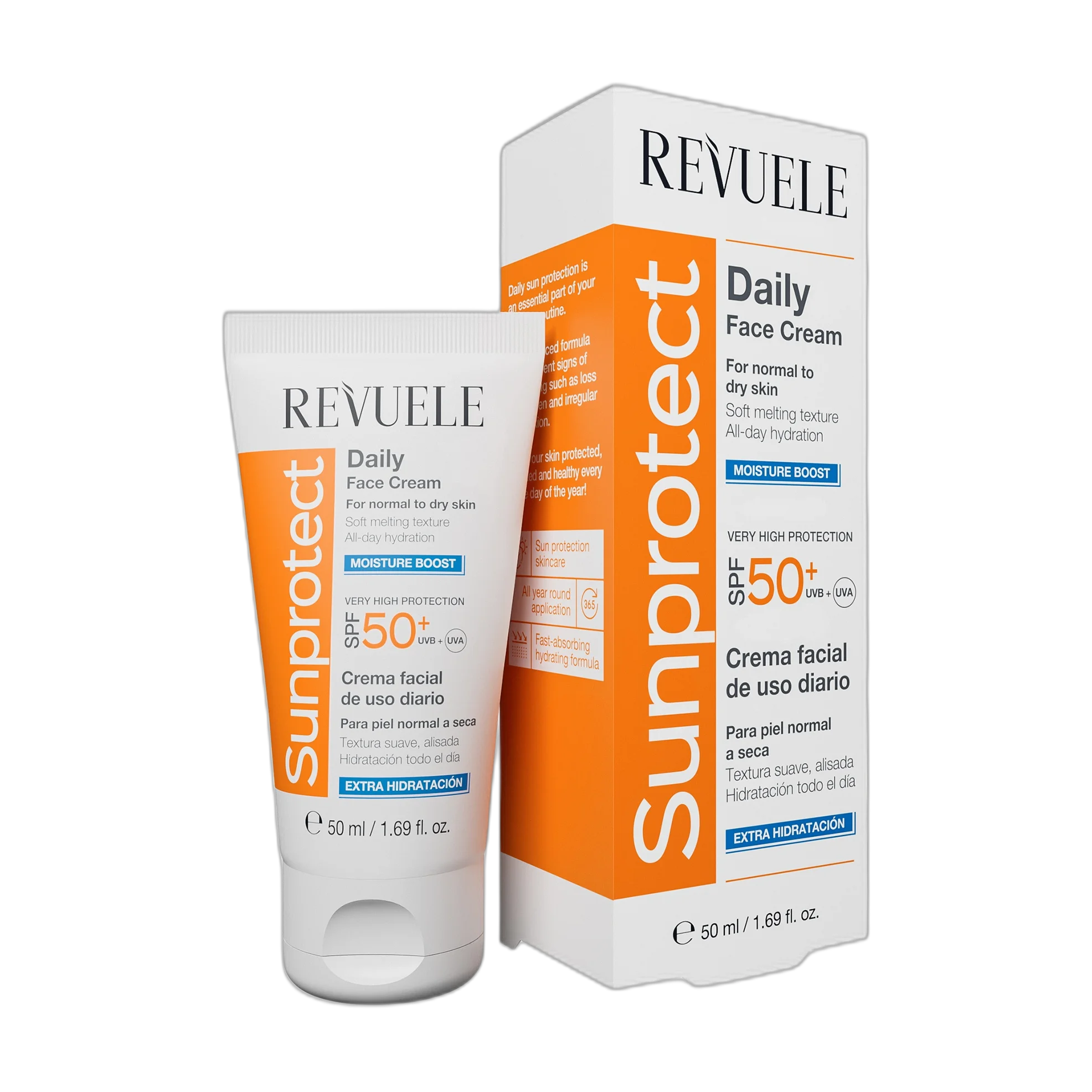 Sun Protect Daily face Cream Moisture Boost SPF 50+