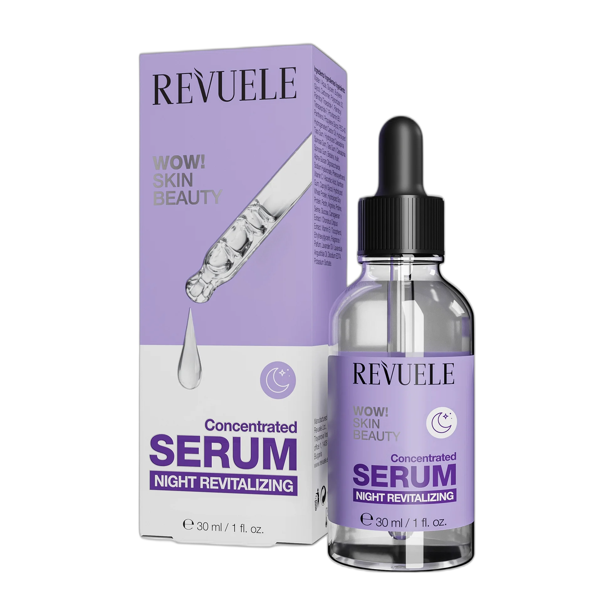 Wow! Skin Beauty Concentrated Serum Night Revitalizing