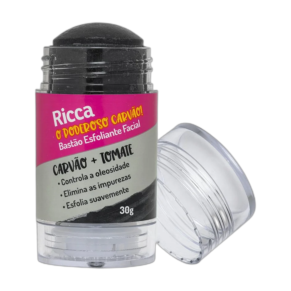 Bastão Esfoliante Facial - O Poderoso Carvão