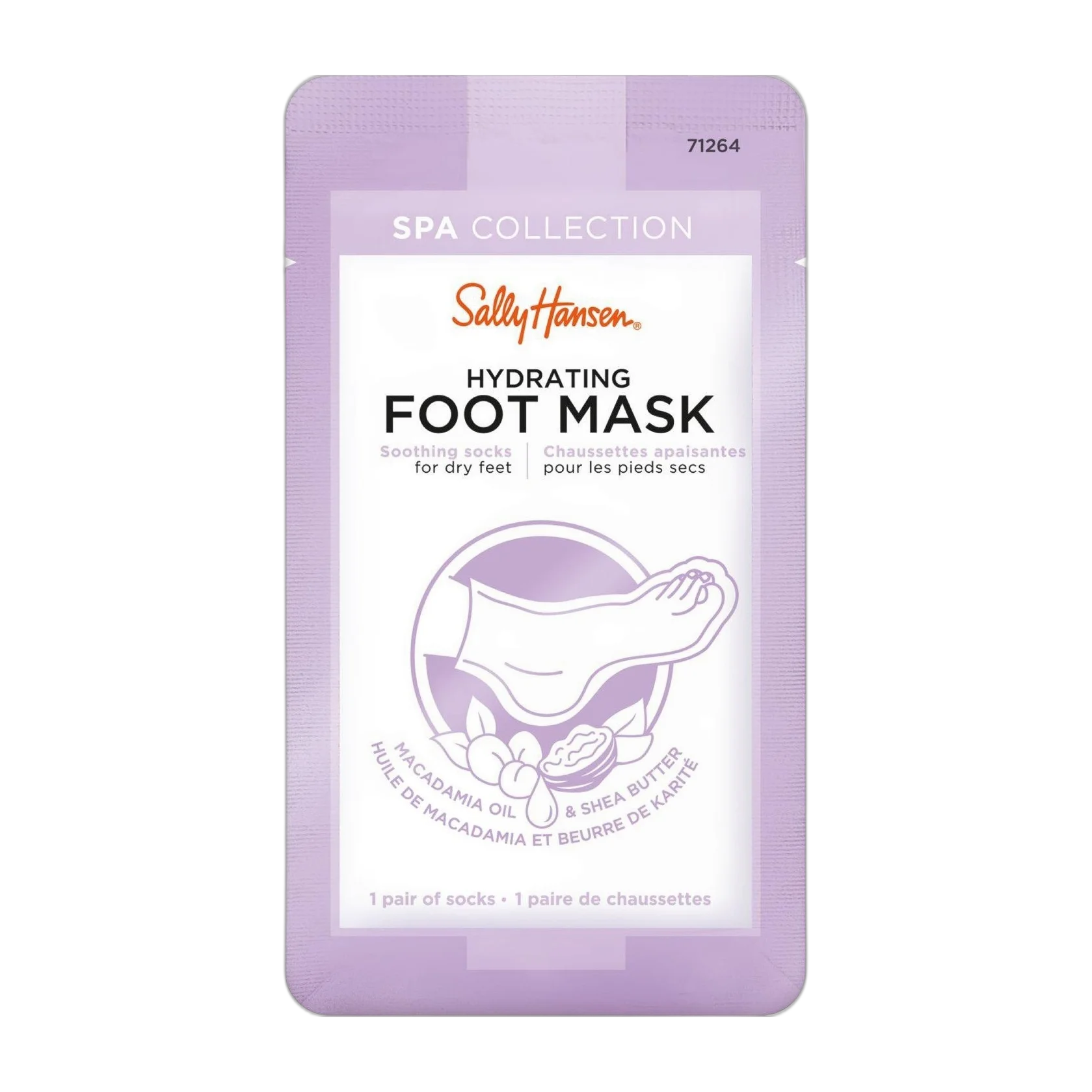 Spa Collection 71264 Hydrating Foot Mask